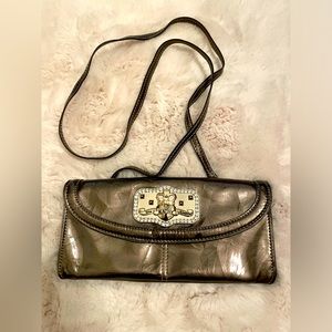Kathy Van Zeeland clutch crossbody organizer purse. New, never used.